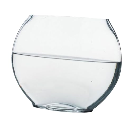 Ciieeo Transparente Aquariumvase Flasche Aquarium Multifunktions Goldfischbecken Kleines Aquarium Set Zartes Betta Tank Blumenvase Zartes Goldfischbecken Multifunktionales Betta von Ciieeo