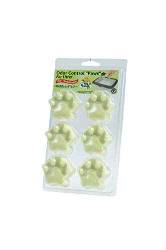 Citrus Magic Haustier-Geruchskontrolle Pfoten für Katzentoiletten, frisch, 6 Stück, 6 Stück (1 Stück) von Citrus Magic