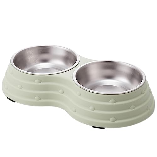 Chat No Spill Pet Supplies Non Sleep Hundenäpfe Futterzelt Doppelt abnehmbar(M) von Cixilo