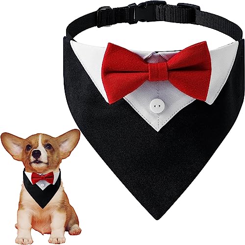 Cixilo Mode Polyester Formale Fliege Unisex Elegant Für Hunde Portale Halsd Bandana(MIT) von Cixilo