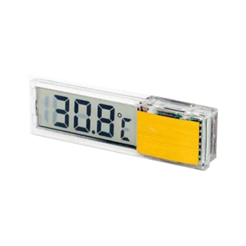 ClAZTyict Aquariumthermometer, Elektronisch, Digital, Temperaturmessung im Aquarium, Temperaturmesser für Aquarien, Zubehör für Aquarien B von ClAZTyict