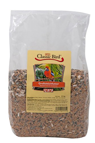 4er Pack Classic Bird Großsittichfutter 2,5kg von Classic Bird