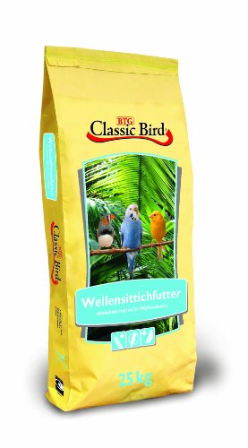 Classic Bird 25000 Wellensittichfutter 25 kg von Classic Bird