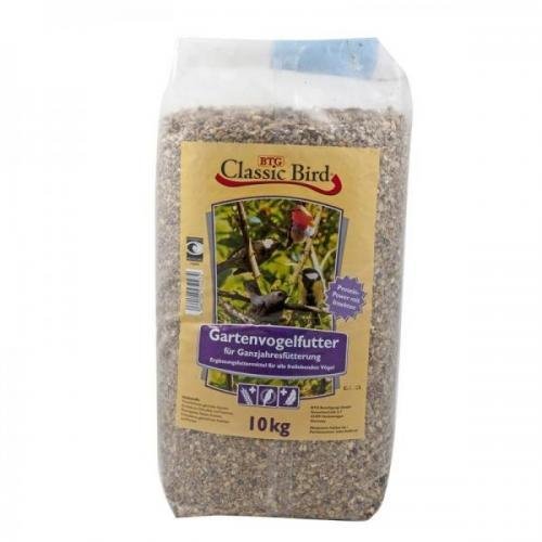 Classic Bird Gartenvogelfutter 10 kg, Körnerfutter, Winterfutter von Classic Bird