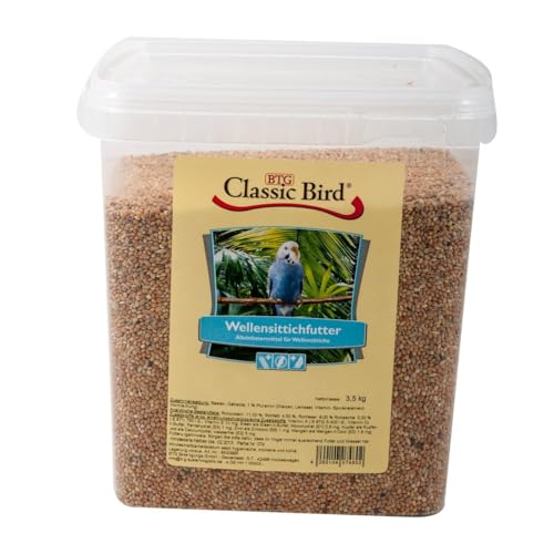 Classic Bird Sittichfutter Eimer 3,5kg von Zewool