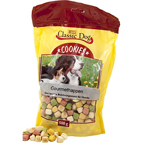 CLASSIC Dog Snack Cookies Gourmethappen 500g von Classic Dog