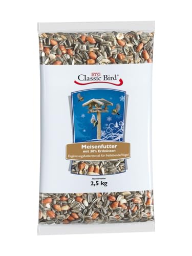 Classic Bird Meisenfutter SPEZIAL mit 30% Erdnüssen 2,5kg x 4 Stück von Classic Fish