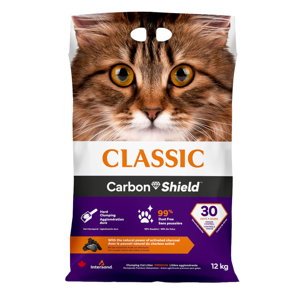 Intersand Classic Katzenstreu Carbon Shield - Sparpaket: 2 x 12 kg Intersand Classic Katzenstreu Carbon Shield - Sparpaket: 2 x 12 kg von Classic