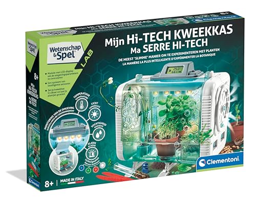 Clementoni Hightech Grünes Haus, Kit Für Pflanzenwachsen, Mehrfarbig - 56209 von Clementoni