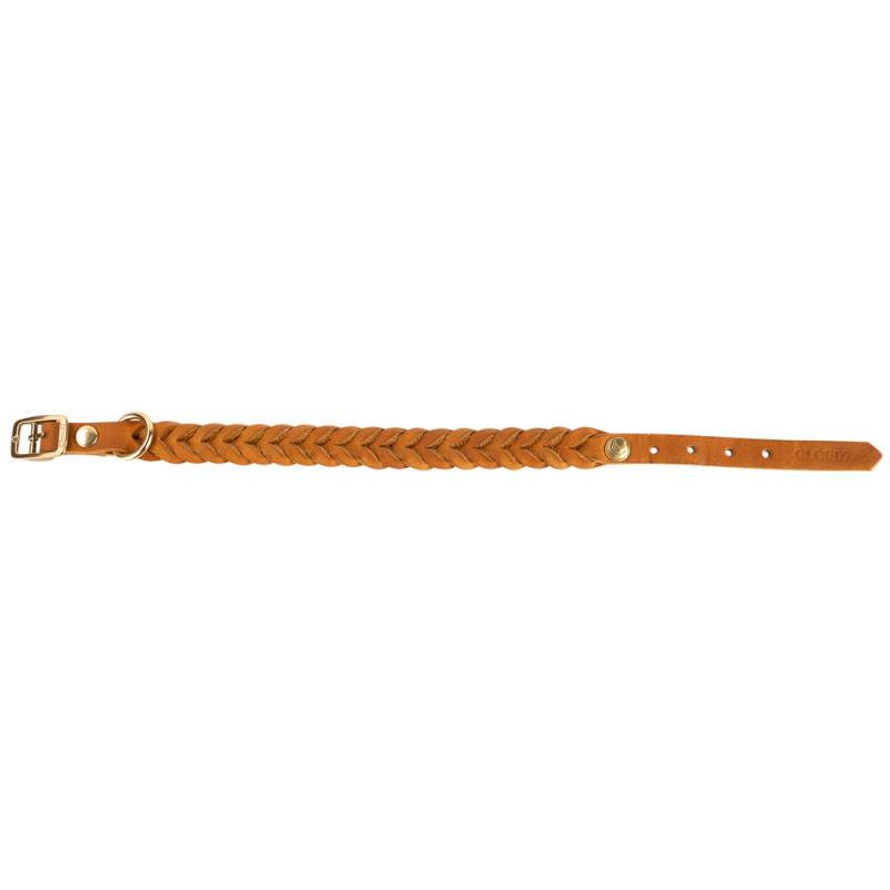 Cloud7® Hundehalsband Central Park camel-gold, Gr. L, Breite: ca. 2,3 cm, Halsumfang: ca. 39 - 45 cm von Cloud7®