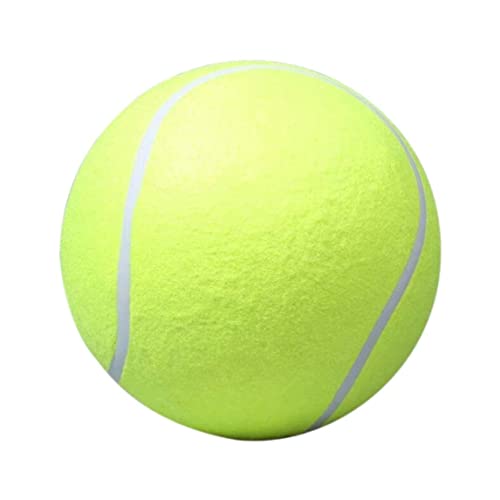 9,5 -Zoll -Hund Tennis 9,5 Zoll großer Hund Tennisball Lustige Outdoor -Sport -Haustierspielzeug mit aufblender Nadel von Cndiyald