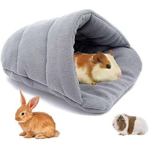 Cndiyald Warme Hamsterbett Hamster Bett Meerschweinehaus Winter warme kleine Tiere Betthöhle Schlafsack für Eichhörnchen von Cndiyald