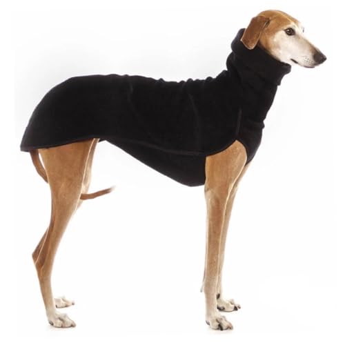 Hunde Winterjacke kaltes Wetter Mantel hoher Kragen Haustier Fleece Pullover für mittlere große Hunde Kaltes Wettermäntel von Cndiyald