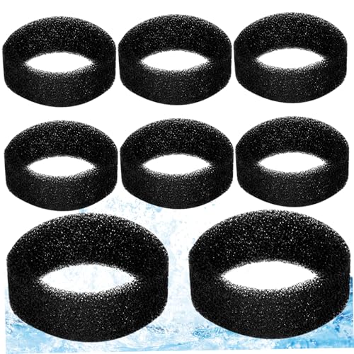 Cndiyald Katzenwasserbrunnenfilter, 8 -pcs -Katzenbrunnenfilter, 3 '' runde Haustierwasserbrunnenfilter, Haustierfilterpatronen für Hunde, Haustierwasserbrunnenfilter von Cndiyald