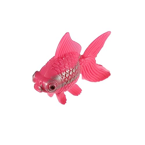 Künstlich bewegende schwimmende Fische Plastikschmuck Dekorationen für Aquarium Fischtank Aquarium Landschaft zufällige Farbe 1pc Simulationsfisch von Cndiyald