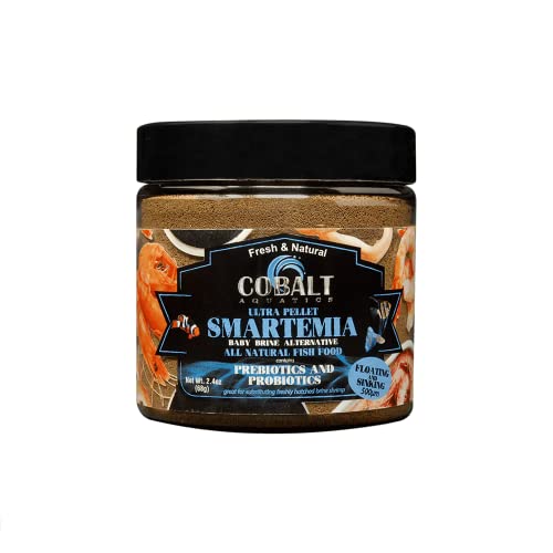 Cobalt Aquatics Ultra Smartemia Schwimmendes Granulat, sinkend, 2.4 oz, Natur von Cobalt Aquatics