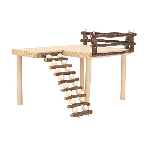 Cocoarm Einstellbare Kletterleiter Hamster -Kletterspielzeug, Premium Block Material Hamster Play -Bereich, Multifunktionales Holzhamster Plattform für Kleine Haustiere, Vielseitiges Design Zum Cocoarm Einstellbare Kletterleiter Hamster -Kletterspielzeug, Premium Block Material Hamster Play -Bereich, Multifunktionales Holzhamster Plattform für Kleine Haustiere, Vielseitiges Design Zum von Cocoarm