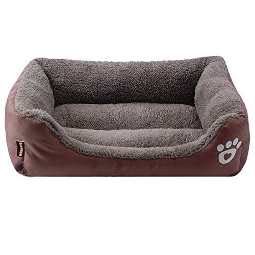 Cocolook Pet Große Hundebett Warm Dog House Soft-Nest-Hundekörbe Wasserdicht Kennel für Katze-Welpen-Bett Hochwertige Bettwäsche L von Cocolook