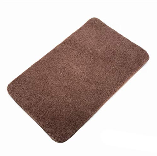 Cocolook Super Absorbent Hoch Höhe Plüsch-Hundematte Dog-Auflage für Small Medium Large Haustiere mit super bequemen Plüsch-Fleece Anti Skid Bottom Braun,L 60 x 90cm von Cocolook