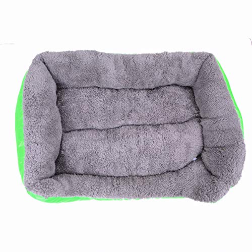 Cocolook Weiche Fleece Warm-Katzen-Bett Haus Paw Pet Sofa Hundebetten Wasserdicht Bottom große Hunde Haustier-Haus Wasserdicht Bottom 2,L 68cmx55cmx16cm von Cocolook