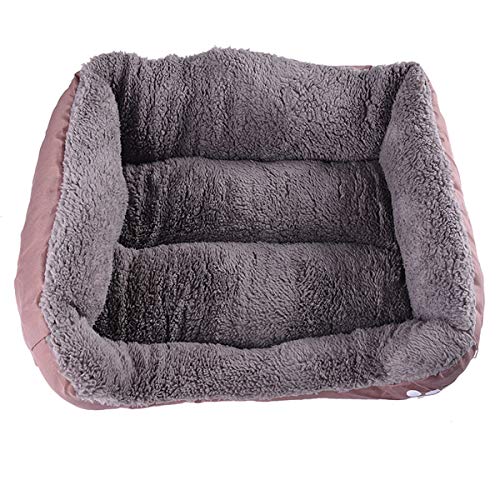 Cocolook Weiche Fleece Warm-Katzen-Bett Haus Paw Pet Sofa Hundebetten Wasserdicht Bottom große Hunde Haustier-Haus Wasserdicht Bottom 7,L 68cmx55cmx16cm von Cocolook