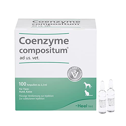 Coenzyme compositum ad us. Vet. 100 Ampullen. Bestandteil der SUC-Kombination | Natürliches Tierarzneimittel für Hunde und Katzen | Made in Germany von Coenzyme Compositum