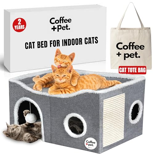 Coffee + Pet Katzenbett, Grau von Coffee + Pet