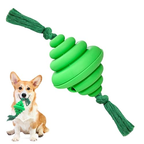 Coiroaoz Food Dispensing Hundespielzeug - Hunde Spender Ball zum Kauen und Essen Spielen | Leckendes Hundefutter Spielzeug, Wabenrille Design Anti-Ersticken Haustier Slow Feeder Ball für große, kleine von Coiroaoz