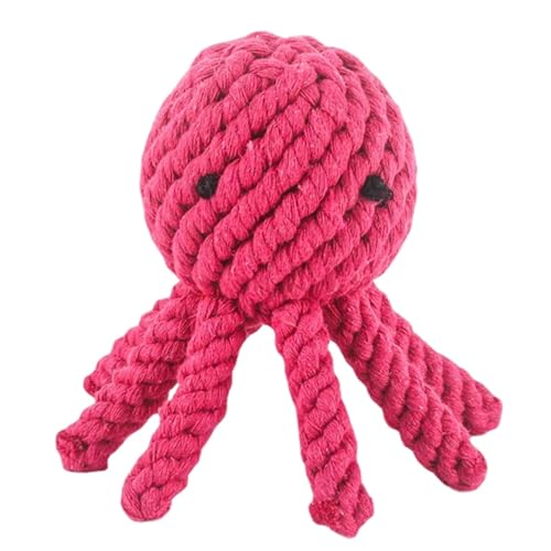 Coiroaoz Octopus Pull Toy for Dogs | Rope Toys for Bite Pull - Pull Game Interactive Dog Pacifier Toy Animal, Cotton Rope for Teeth Grinding, Tug of War Toy von Coiroaoz