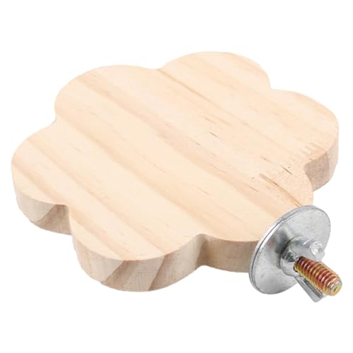 Coiroaoz Sitzstangen aus Naturholz für Vögel – Vogelkäfig-Sitzstangen aus Holz – Sittichkäfig-Zubehör, Vogel-Sitzstange, Spielzeug, Stand-Spielplatz, Wellensittich-Spielzeug für Lovebirds von Coiroaoz