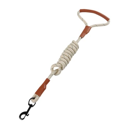 Colcolo 1,5 m Hundeleine, Trainingsleine, Mehrzweck-Nachtreflektion, bequemer Griff, für und Outdoor-Aktivitäten, Beige Colcolo 1,5 m Hundeleine, Trainingsleine, Mehrzweck-Nachtreflektion, bequemer Griff, für und Outdoor-Aktivitäten, Beige von Colcolo