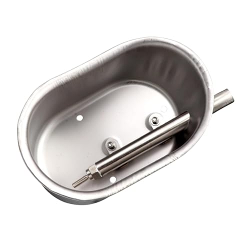 Colcolo Automatischer Tränkebehälter für Schweine, Wassernapf für Schweine, Wassertrog, robuster Viehtränkebehälter, Spender für Tiere, Schweine, Ferkel, L von Colcolo