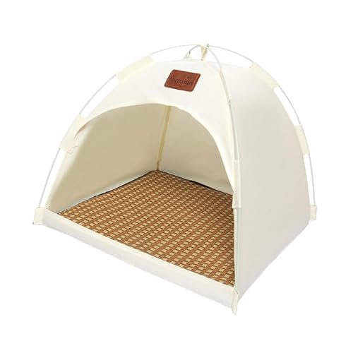 Colcolo Halbgeschlossenes Katzenzelt, Kätzchennest, Bettüberdachung, atmungsaktives Oxford-Gewebe, Schatten, Haustierhaus, Hundehütte für Hunde, Camping, von Colcolo