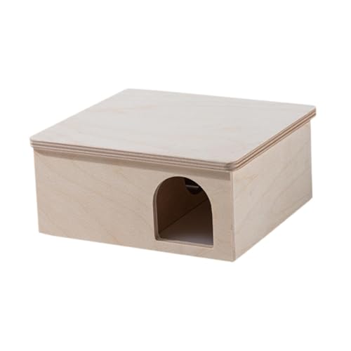 Colcolo Hamsterhaus, Hamsterspielzeug, interessantes Habitat-Dekor, Tunnel, Erkundungsspielzeug, mehrere Kammern für Rennmäuse, Ratten, Mäuse, syrische, Zwei Zimmer von Colcolo