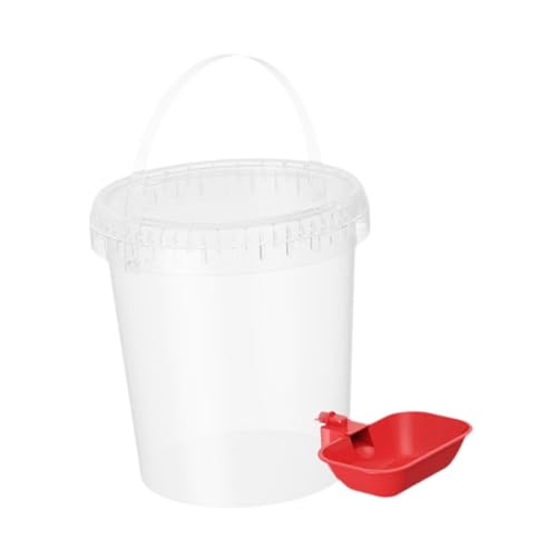 Colcolo Haustierwasserspender Automatische Wasserschale Haustier Wasserspender Station Hunde Auto Wasserfutter für Gänse, Taube Kaninchen Ente Ente, 8l von Colcolo