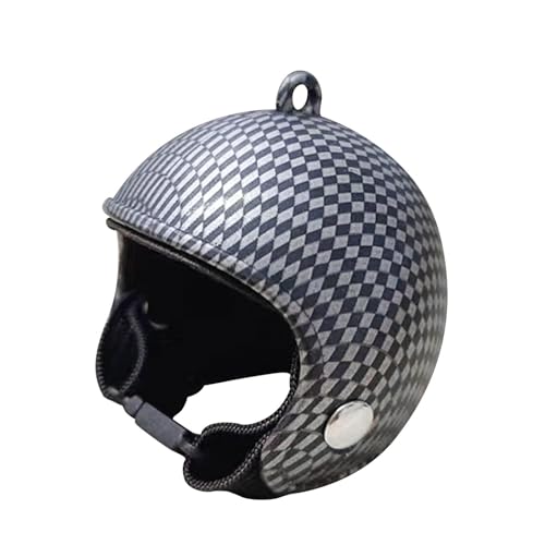 Colcolo Hühnerhelm-Kopfbedeckung, Bequeme, schützende, langlebige Hartkappe, Haustier-Schutzhelm für Vögel, Halloween, Cosplay, Entenwandern, Schwarz von Colcolo