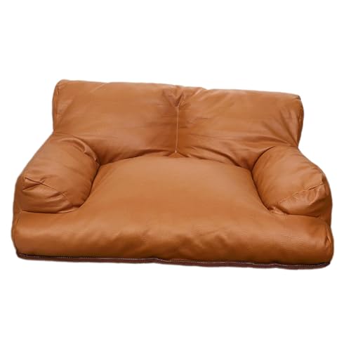 Colcolo Hundebett, Sofa, Haustiercouch, rutschfest, Moderne Hunde-/Katzencouch, Haustier-Couch, Liege für Haustierbedarf, für Innenkatzen, Welpen, 50 x 40 cm, Kaffee von Colcolo