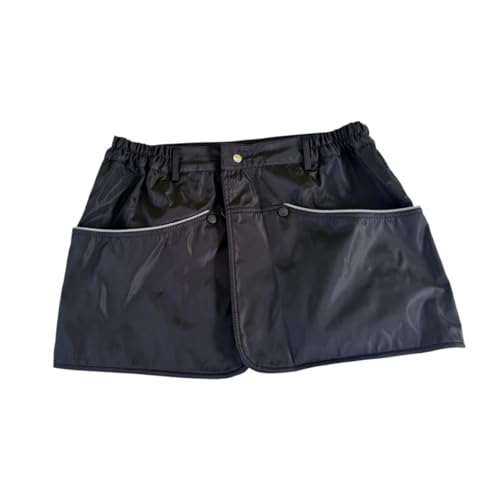 Colcolo Hundetraining Schürze mit Taschen, wasserdicht, stabil serviert Schürze ligtweight Hunde Handler Bekleidungshunde -Trainingshorts, Black L von Colcolo