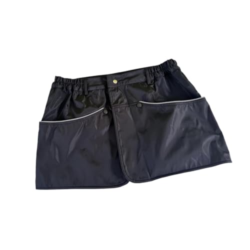 Colcolo Hundetraining Schürze mit Taschen, wasserdicht, stabil serviert Schürze ligtweight Hunde Handler Bekleidungshunde -Trainingshorts, Black M von Colcolo