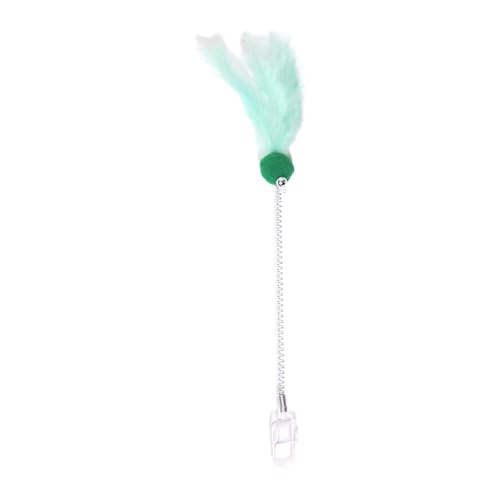 Colcolo Katzenangel, Foto-Tool, Federglocke, Spielspielzeug, Katzenspielstange für Sprungübungen, GrÜn Colcolo Katzenangel, Foto-Tool, Federglocke, Spielspielzeug, Katzenspielstange für Sprungübungen, GrÜn von Colcolo