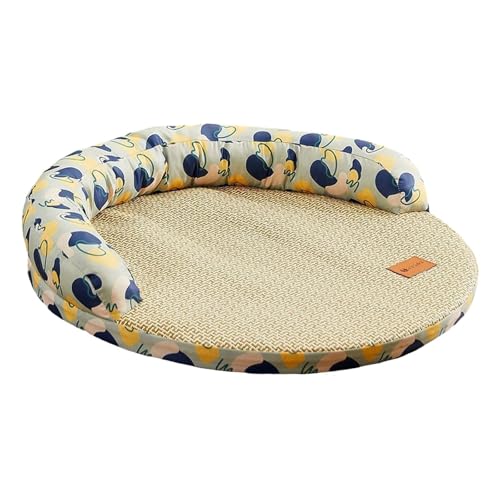 Colcolo Kühlendes Hundebett für den Sommer, waschbar, Katzenunterlage mit Kissen, Haustierunterlage, Kissen, Schlafmatte, kühlendes Haustiernest für kleine, M und Grün Colcolo Kühlendes Hundebett für den Sommer, waschbar, Katzenunterlage mit Kissen, Haustierunterlage, Kissen, Schlafmatte, kühlendes Haustiernest für kleine, M und Grün von Colcolo