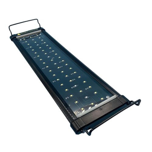 Colcolo LED-Aquarienlicht, Fischtanklampe, leicht, ausziehbare Halterungen, LED-Beleuchtung für Fischtanks, Süßwassertanks, Landschaftsbau, Led400 von Colcolo