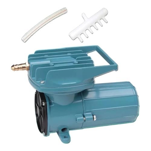 Colcolo Luftpumpe für Aquarien, DC 12 V, Teichbelüfter aus Metall, tragbares Mehrzweckwerkzeug, Luftpumpe für Aquarien, Luftpumpe für Springbrunnen, 12 V, 35 W, 185x95x118mm von Colcolo