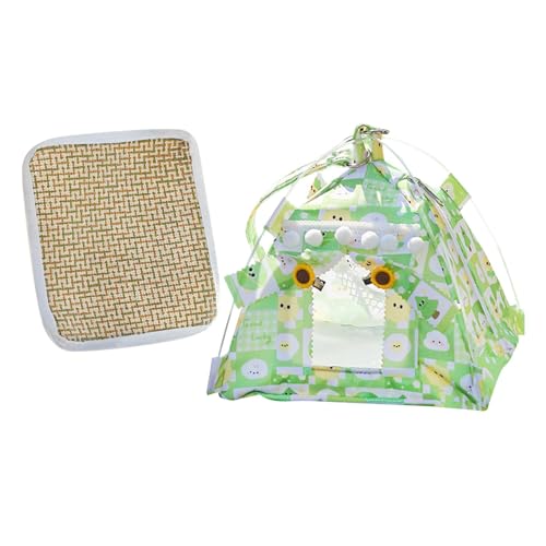 Colcolo Papagei Hängezelt Hängematte Schlafbett Outdoor Haus Haus für Kakadu Nymphensittich Wellensittich Hamster, GrÜn Colcolo Papagei Hängezelt Hängematte Schlafbett Outdoor Haus Haus für Kakadu Nymphensittich Wellensittich Hamster, GrÜn von Colcolo