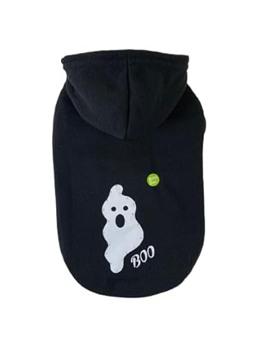 Halloween Leuchtende Hoodie Geist Haustier Kostüm Pet Cosplay Outfits Lustige Haustier Kostüme (Klein) von Coleman