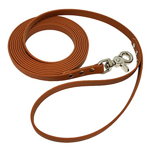 BIOTHANE® Hundeleine mit Handschlaufe - BETA 13 mm - [2 m] - Hellbraun - BR521 von Collar & Leash