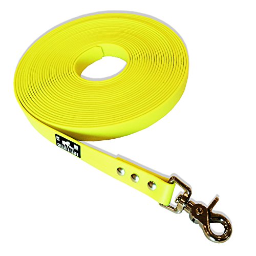 Collar & Leash BIOTHANE® Schleppleine - BETA 13 mm - [1 m] - Neongelb - YE527 von Collar & Leash