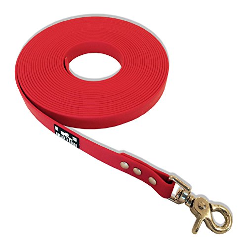 Collar & Leash BIOTHANE® Schleppleine - BETA 13 mm - [2 m] - rot - RD522 von Collar & Leash