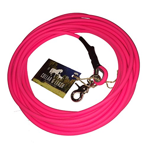 Collar & Leash BIOTHANE® Schleppleine rund - Coated 8 mm - [1 m] - neonpink - PK521 von Collar & Leash