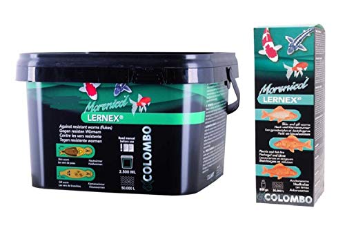 Colombo LERNEX® 400g gegen Hautwürmer (Gyrodaktylus), Kiemenwürmer (Dactylogyrus) und Fadenwürmer (Nematoden). von Colombo